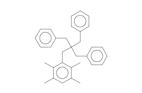 1,2,4,5-tetramethyl-3-[3-phenyl-2,2-bis(phenylmethyl)propyl]benzene