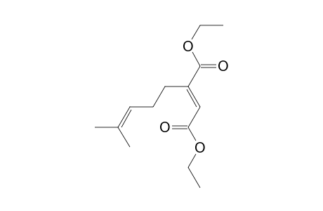 2-Butenedioic acid, 2-(4-methyl-3-pentenyl)-, diethyl ester, (E)-