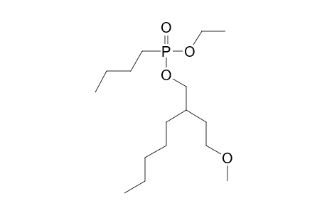 Butylphosphonic acid, ethyl 2-(2-methoxyethyl)heptyl ester