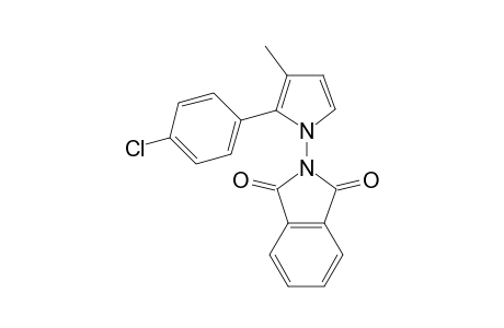 2-[2-(4-chlorophenyl)-3-methyl-pyrrol-1-yl]isoindoline-1,3-dione