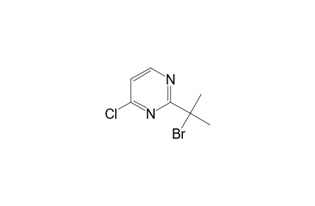 Pyrimidine, 2-(1-bromo-1-methylethyl)-4-chloro-