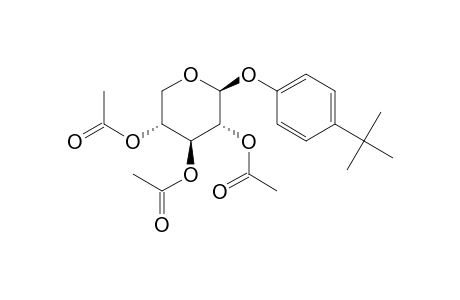 p-tert-BUTYLPHENYL beta-D-XYLOPYRANOSIDE, TRIACETATE