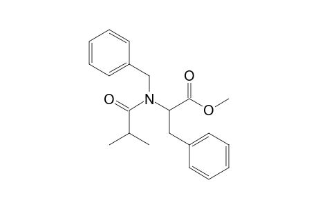 2-[(2-methyl-1-oxopropyl)-(phenylmethyl)amino]-3-phenylpropanoic acid methyl ester