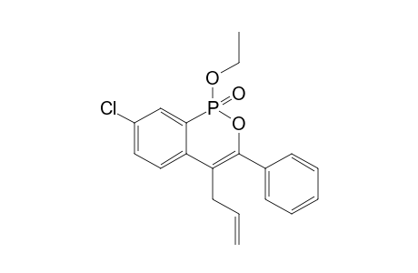 4-Allyl-1-ethoxy-7-chloro-3-phenyl-benzo[c]-(1,2)-oxaphosphinine - 1-Oxide