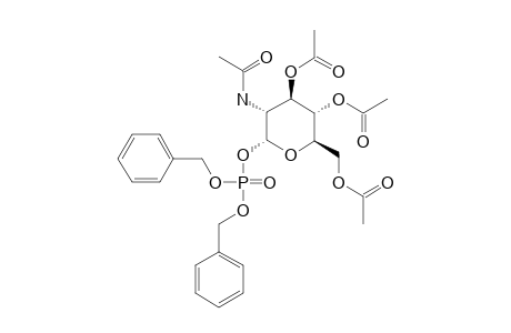2-ACETAMIDO-3,4,6-TRI-O-ACETYL-2-DEOXY-ALPHA-D-GLUCOSYL-DIBENZYL-PHOSPHATE