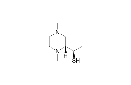 (1R)-1-[(2R)-1,4-dimethyl-2-piperazinyl]ethanethiol