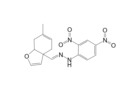 3a-formyl-6-methyl-7a,3a,7,4-tetrahydro-2,4-dinitrophenylhydrazono-benzofuran