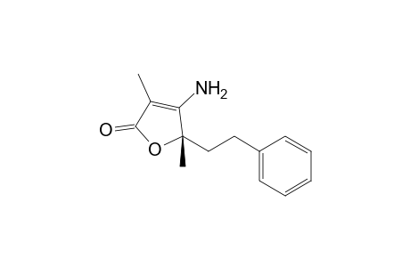 (S)-4-Amino-3,5-dimethyl-5-(2-phenyl)ethyl-2(5H)-furanone