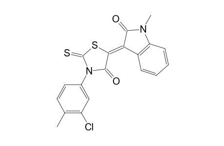 3-[3-(3-chloro-4-methyl-phenyl)-4-oxo-2-thioxo-thiazolidin-5-ylidene]-1-methyl-1,3-dihydro-indol-2-one