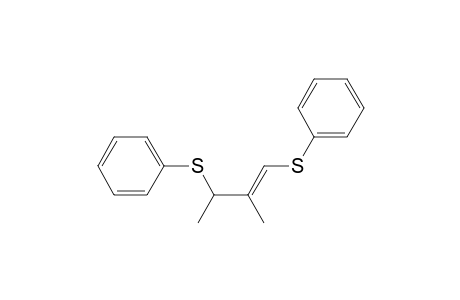 Benzene, 1,1'-[(2,3-dimethyl-1-propene-1,3-diyl)bis(thio)]bis-