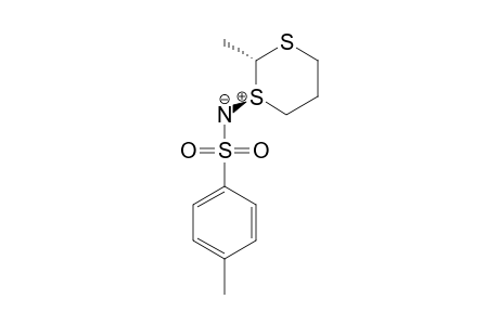 4-METHYL-N-(2-METHYL-[1,3]-DITHIAN-1-YLIDENE)-BENZENE-SULFONAMIDE