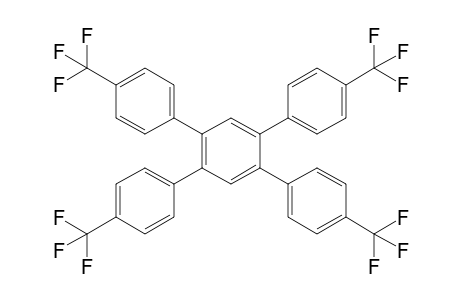 1,2,4,5-Tetrakis((4-trifluoromethyl)phenyl)benzene