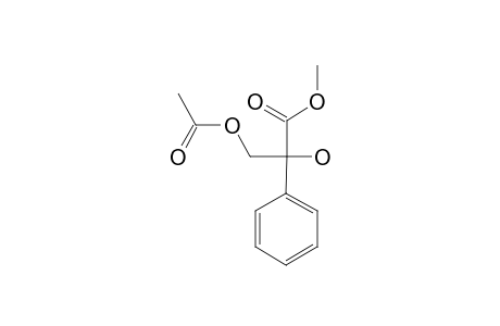 METHYL-3-ACETOXY-2-HYDROXY-2-PHENYLPROPANOATE