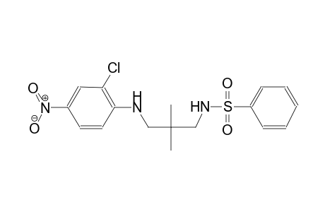 benzenesulfonamide, N-[3-[(2-chloro-4-nitrophenyl)amino]-2,2-dimethylpropyl]-