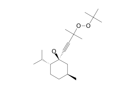 1-[3-(TERT.-BUTYLDIOXY)-3-METHYL-1-BUTYRYL]-2-ISOPROPYL-5-METHYLCYClOHEXANOL;MINOR-STEREOISOMER