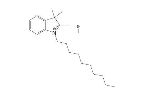 N-DECYL-2-METHYLINDOLIUM-QUATERNARY-IODIDE