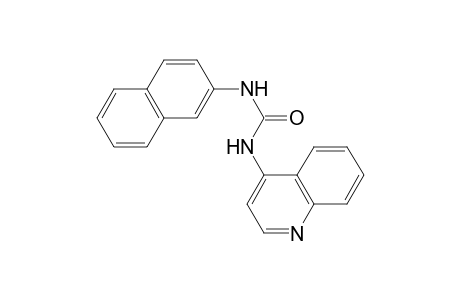 Urea, N-(2-naphtalenyl)-N'-(4-quinolinyl)-
