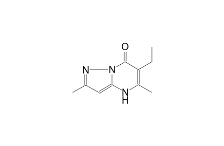 pyrazolo[1,5-a]pyrimidin-7(4H)-one, 6-ethyl-2,5-dimethyl-