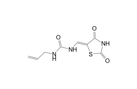 urea, N-[(Z)-(2,4-dioxo-5-thiazolidinylidene)methyl]-N'-(2-propenyl)-