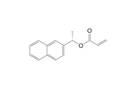 (S)-1-(2-Naphthyl)ethyl prop-2-enoate