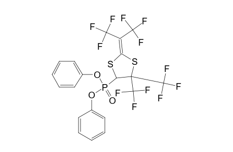 DIPHENYL-5,5-BIS-(TRIFLUOROMETHYL)-2-(HEXAFLUOROISOPROPYLIDENE)-1,3-DITHIAZOLE-4-PHOSPHONATE