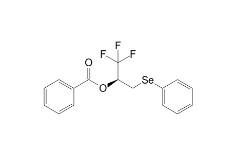 (S)-2-Benzoyloxy-3,3,3-trifluoro-1-phenylselenopropane