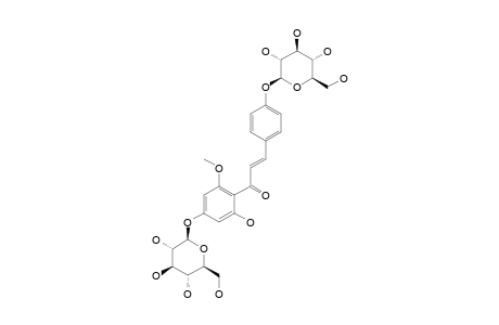4,2',4'-TRIHYDROXY-6'-METHOXY-CHALCONE-4,4'-D-DIGLUCOPYRANOSIDE
