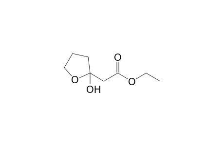 2-(2-hydroxy-2-oxolanyl)acetic acid ethyl ester