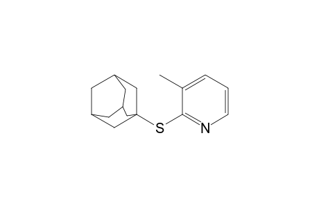2-(1-adamantylsulfanyl)-3-methylpyridine