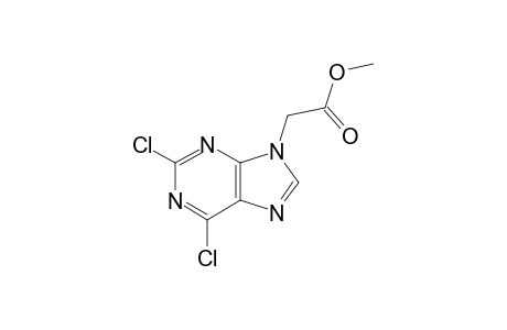 2,6-DICHLORO-9-(METHOXYCARBONYLMETHYL)-PURINE