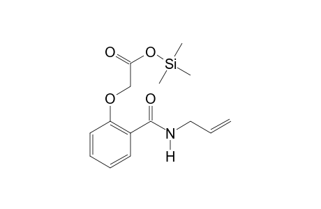 Mersalyl acid-A (-CH3OHgOH) O-TMS