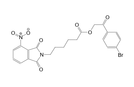 2-(4-bromophenyl)-2-oxoethyl 6-(4-nitro-1,3-dioxo-1,3-dihydro-2H-isoindol-2-yl)hexanoate