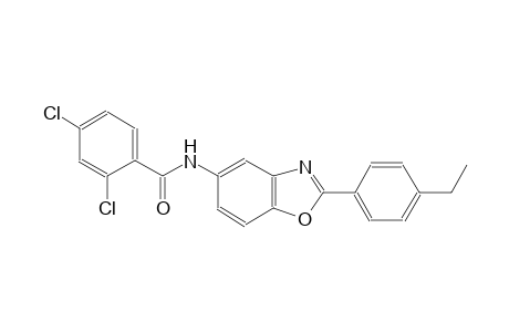 benzamide, 2,4-dichloro-N-[2-(4-ethylphenyl)-5-benzoxazolyl]-