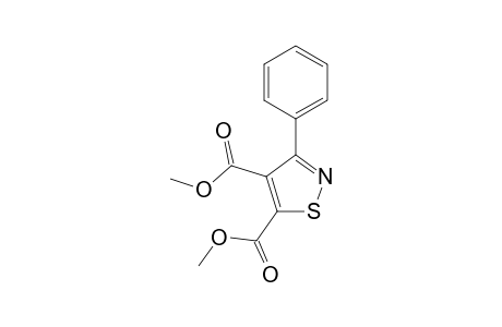 4,5-Isothiazoledicarboxylic acid, 3-phenyl-, dimethyl ester