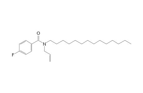 Benzamide, 4-fluoro-N-allyl-N-tetradecyl-