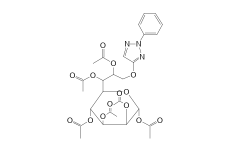 Mannooctose, hexaacetyl-8-o-[2-phenyl-2,1,3-triazol-4-yl]-