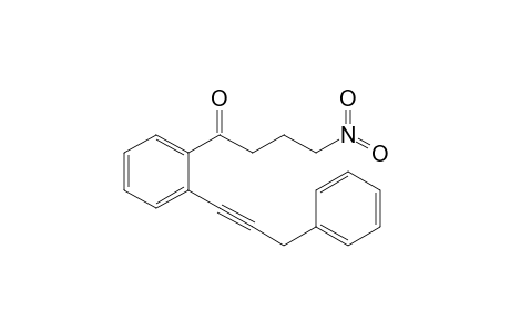 4-Nitro-1-[2-(3-phenylprop-1-ynyl)phenyl]-1-butanone