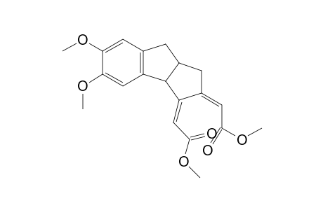 5,6-Dimethoxy-2(Z),3(Z)-bis(methoxycarbonylmethylene)-1,2,3,3a,8,8ahexahydrocyclopenta[a]indene