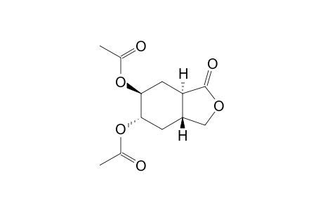 (3ARS,5SR,6SR,7ASR)-5,6-DIACETOXY-PERHYDRO-ISOBENZOFURANONE