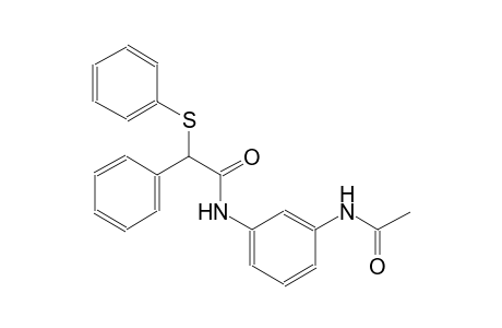 N-[3-(acetylamino)phenyl]-2-phenyl-2-(phenylsulfanyl)acetamide