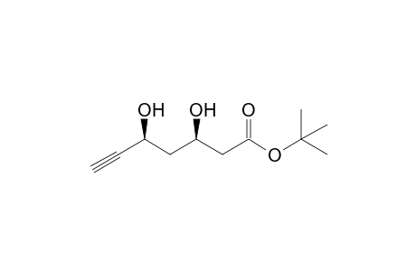 t-Butyl (3R,5S)-3,5-Dihydroxy-6-heptynoate