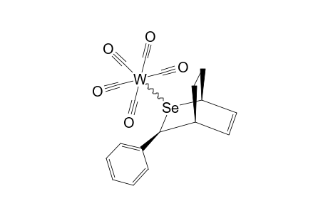 EXO-PENTACARBONYL-(3-PHENYL-2-SELENABICYCLO-[2.2.2]-OCT-5-ENE)-TUNGSTEN