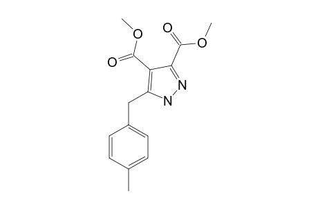 DIMETHYL-5-(4-METHYLBENZYL)-1H-PYRAZOLE-3,4-DICARBOXYLATE