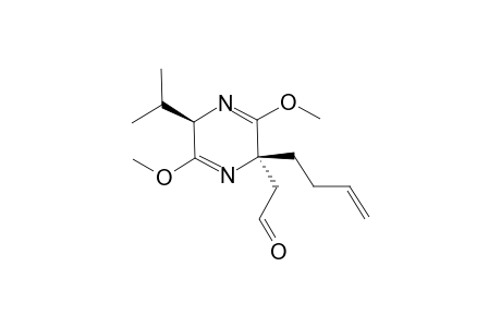 2-[(2R,5S)-5-but-3-enyl-2-isopropyl-3,6-dimethoxy-2H-pyrazin-5-yl]acetaldehyde