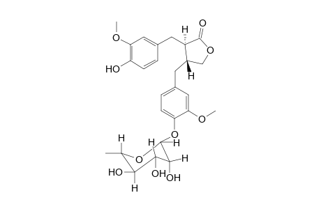 Matairesinol-4-O-.alpha.-L-rhamnoside