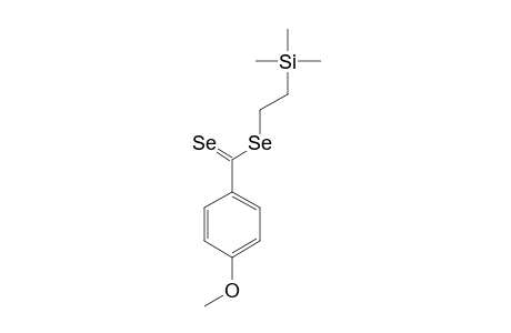 4-METHOXYDISELENOBENZOIC-ACID-SE-2-(TRIMETHYLSILYL)-ETHYLESTER