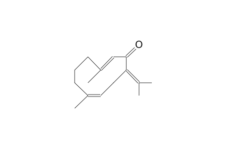 10-Isopropylidene-3,7-dimethyl-(2E,7Z)-2,7-cyclodecadiene-1-one