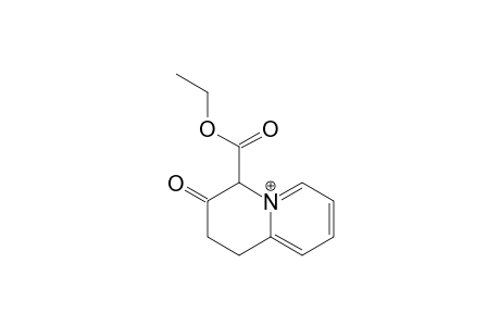 4-ETHOXYCARBONYL-3-OXO-1,2,3,4-TETRAHYDROQUINOLIZINIUM-4-IDE