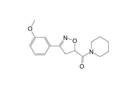 piperidine, 1-[[4,5-dihydro-3-(3-methoxyphenyl)-5-isoxazolyl]carbonyl]-