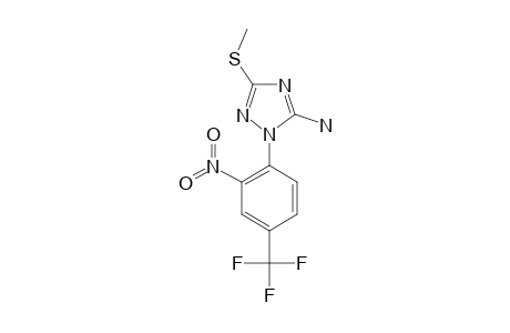 5-AMINO-3-METHYLTHIO-1-(2-NITRO-4-TRIFLUOROMETHYLPHENYL)-1H-1,2,4-TRIAZOLE